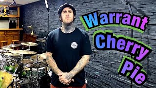 Warrant  Cherry Pie drum cover [upl. by Cthrine]