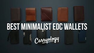 Best Minimalist EDC Wallets [upl. by Daenis928]