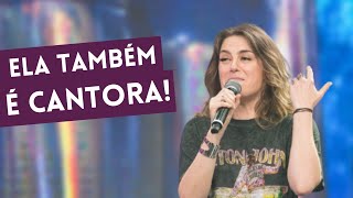 Alessandra Maestrini canta a cappella e impressiona Faustão [upl. by Enneirdna480]