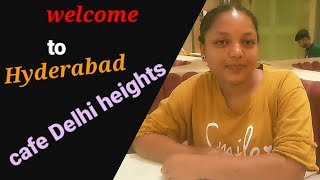 chating with madam about cafe Delhi heights Hyderabad City 🌆 Inorbit mall [upl. by Christiana]