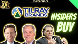 Tilray Brands Insiders Buy Irwin Simon Carl Merton Mitchell Gendel [upl. by Aihsetal]