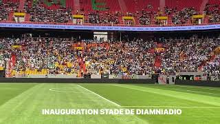 Urgent les premières images de l’inauguration du stade de Diamniadio [upl. by Adnamal]