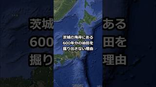 茨城の海岸にある600年分の油田を掘り出さない理由 shorts [upl. by Sabanrab670]