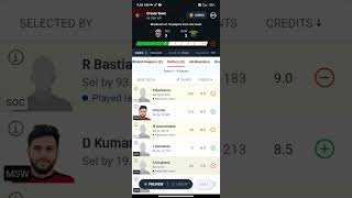 SOC VS MSW DREAM11 PREDICTION।। SOC VS MSW DREAM11 TEAM TODAY।। SOC VS MSW DREAM11 TEAM [upl. by Ssac674]