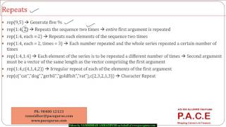 Generating Sequences in R [upl. by Schlesinger]