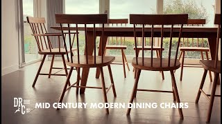 Mid Century Modern Dining Chairs [upl. by Ecnerual]