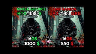 RTX 4080 super VS RX 7900 GRE  2K GAMING TEST [upl. by Balliett629]