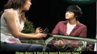 Entertainment Weekly  World Date with Kim Beom English Subtitle [upl. by Akkim290]