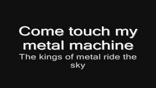 Sabaton  Metal Machine lyrics HD [upl. by Torray]