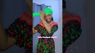 Tuto attache de foulard 😇foulard headwrapstyles tutorial shorts viralshort headscarf [upl. by Syned]