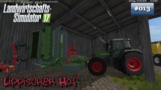 Ls17 Lippischer Hof V12 013  Neues Mähwerkgespann in Aktion  Lets play LS17 [upl. by Kenrick]