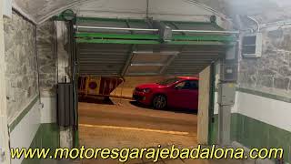 Instalación de motor en puerta basculante y fabricación de puerta peatonal [upl. by Cacia739]