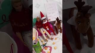 Día 5 💚❤️ travesuras de la elf 🤭 nos salió muy 😂 confianzuda elfontheshelf [upl. by Nomyad574]