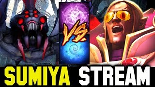 SUMIYA trains Quas Wex Build against Broodmother  Sumiya Invoker Stream Moment 674 [upl. by Lletram]