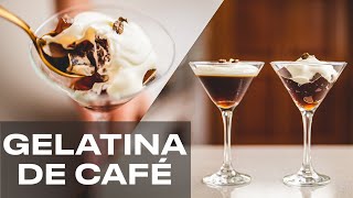 GELATINA de CAFÉ el postre que no sabías que necesitabas [upl. by Alrad]