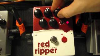 Tech 21 Red Ripper Demo [upl. by Talie356]