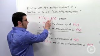 Definition of Indefinite Integrals [upl. by Ecnarretal27]