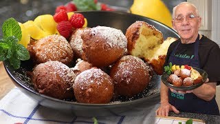 Ricotta Doughnuts Recipe [upl. by Portingale]