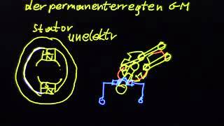 7 01 11 Das elektrische Ersatzschaltbild der permanentmagneterregten Gleichstrommaschine [upl. by Nath]