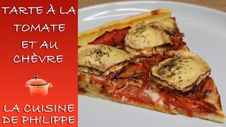 Tarte à la tomate et au chèvre [upl. by Efrem]