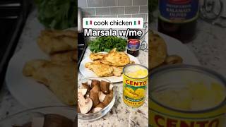 🇮🇹SAVE🇮🇹classic Italian dinner idea chicken Marsala 🍗🍷easy amp delish 😋fyp foryou recipe [upl. by Aliel571]