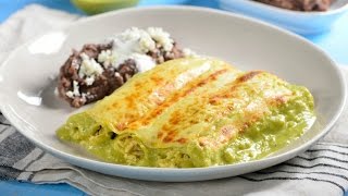 ENCHILADAS ROJAS  VickyRecetaFacil [upl. by Asek805]