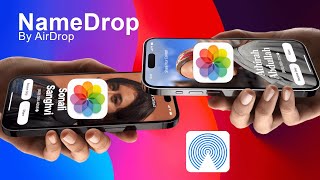 NameDrop Como compartir fotos y videos  iOS 17  iPhone [upl. by Akla]