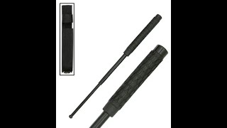 21quot Self Defense EXTENDABLE Walking Stick Baton Style Tactical Combat [upl. by Meade]