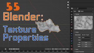 blender beginner tutorial for texture properties [upl. by Llednil]