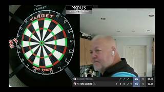 Wessel Nijman vs Daryl Fitton  Modus Icons of Darts Phase 2 Week 2 Day 6 [upl. by Nytsud]