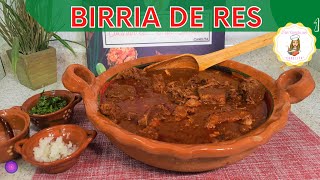 Birria de Res Estilo Jalisco  Receta Como hacer Birria [upl. by Anauqcaj]