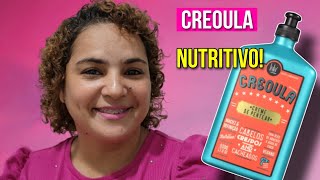 TESTEI O CREME PARA PENTEAR CREOULA DA LOLA COSMÉTICOS  NUTRITIVO LEVE [upl. by Gaivn]