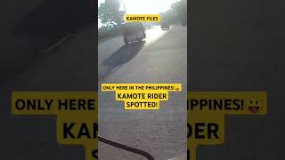 KAMOTE RIDER ON THE SPOT ONLY HERE IN THE PHILIPPINESrider [upl. by Greabe]