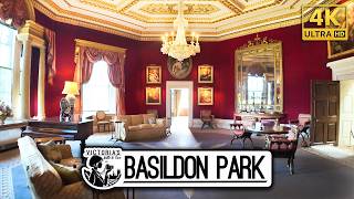 I Take a Peek Inside Basildon Park House  A Georgian Manor Used as a Film Location  UK 4K 🏡 [upl. by Erelia]