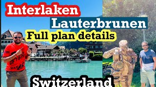 Interlaken Brienz Lauterbrunnen Trummelbach Falls and Wangen in one day  A Complete Travel Guide [upl. by Garik]