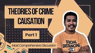 Theories of Crime Causation  Part 1 [upl. by Shuping]