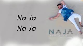 naja naja lyrics song [upl. by Eceerehs]