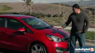 2013 Kia Rio Sedan Test Drive amp Compact Car Video Review [upl. by Oiluig856]