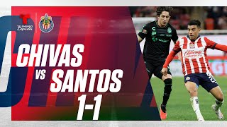 Highlights amp Goles  Chivas vs Santos Laguna 11  Telemundo Deportes [upl. by Jerusalem409]