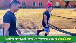 CDCR Academy Physical Fitness Test [upl. by Aihsas]