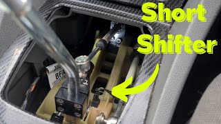 MK2 FOCUS ST225 SHORT SHIFTER INSTALL [upl. by Clauddetta]