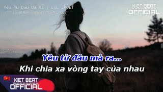 Karaoke Yêu Từ Đâu Mà Ra Karaoke Remix  LIL ZPOET LongB Remix [upl. by Ikcim]