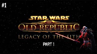 SWTOR Legacy of the Sith  Sith Empire campaign  Sith Sorcerer  Part 1 CUTSCENES ONLY [upl. by Eeniffar641]