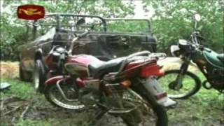 Vehicle of a LTTE leader attacked Wanni Operation 26 th of November 2008 [upl. by Ordnazil803]