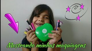 MOSTRANDO MINHAS MAQUIAGENS [upl. by Nivan]