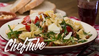 Comment Faire une Salade de Pâtes à l’Italienne  Recette dans la description [upl. by Aicemaj701]