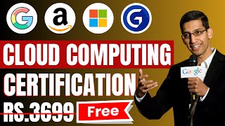 Free Cloud Engineer Certification Courses  GoogleAWS Microsoft  Cloud Computing Free Courses [upl. by Elene]