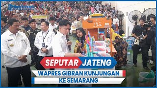 Kunjungi Semarang Wapres Gibran Temui Ribuan Nasabah PNM di Gor Jatidiri [upl. by Seward240]