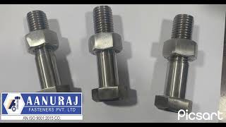 Super Duplex 32750 Grade Hex Bolts Nuts by Aanuraj Fasteners Pvt Ltd [upl. by Tnecnivleahcim]