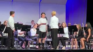 Ryan Gloyer Middle School Spring Band Concert 2022 [upl. by Nelac]